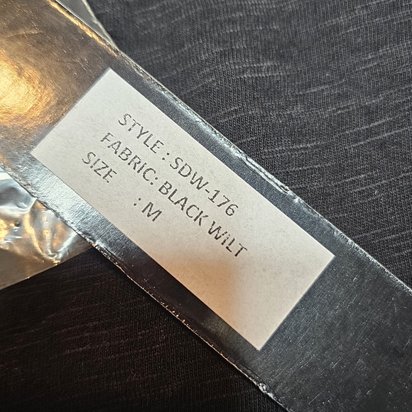 Snapdragon & Twig Black Button Up Top - Picture 8 of 8